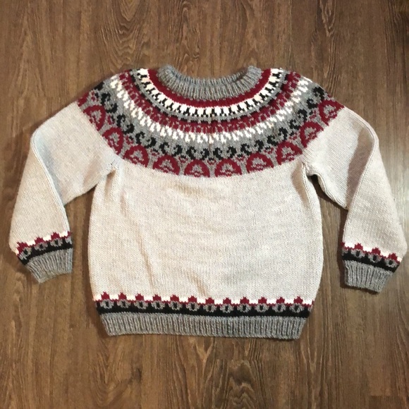 Vintage Oversized Handmade Freshman Sweater - Picture 6 of 13